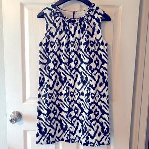 LOFT Sleeveless Dark Navy Dress